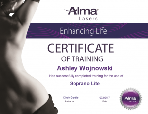 Soprano Lite Training Certificate
